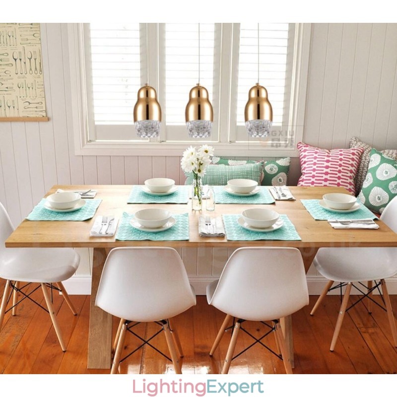 Modern Contemporary 1 Light Aluminum Alloy Pendant Light with Acrylic Shade