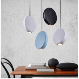 Modern Contemporary 1 Light Aluminum Alloy Pendant Light with Aluminum Alloy Shade