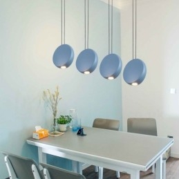 Modern Contemporary 1 Light Aluminum Alloy Pendant Light with Aluminum Alloy Shade