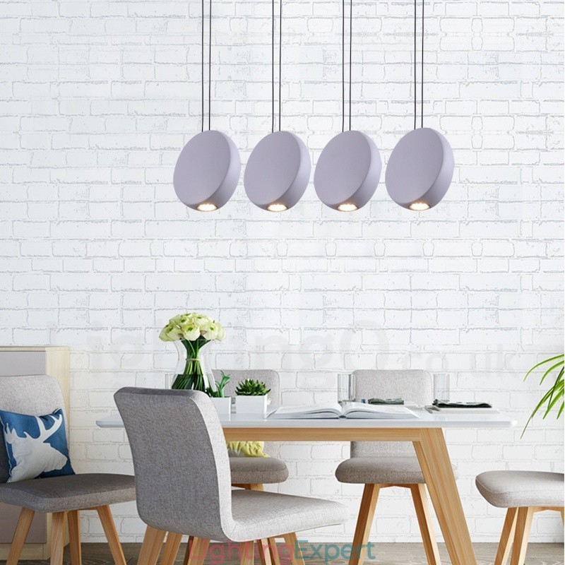 Modern Contemporary 1 Light Aluminum Alloy Pendant Light with Aluminum Alloy Shade