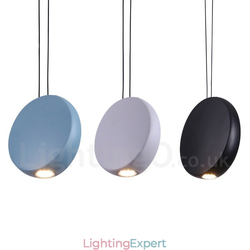 Modern Contemporary 1 Light Aluminum Alloy Pendant Light with Aluminum Alloy Shade