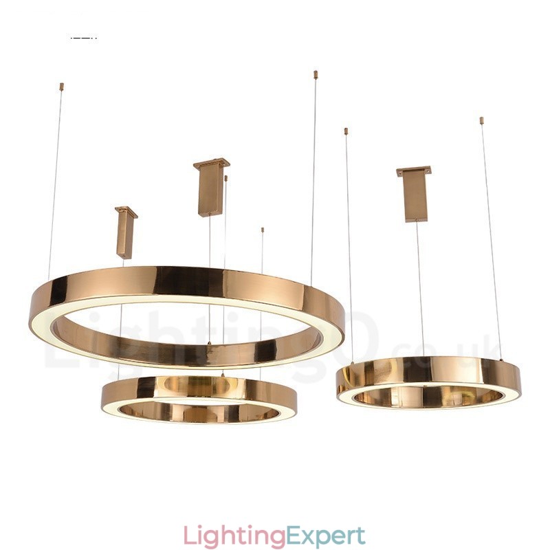 Modern Contemporary 1 Light Steel Pendant Light with Acrylic Shade