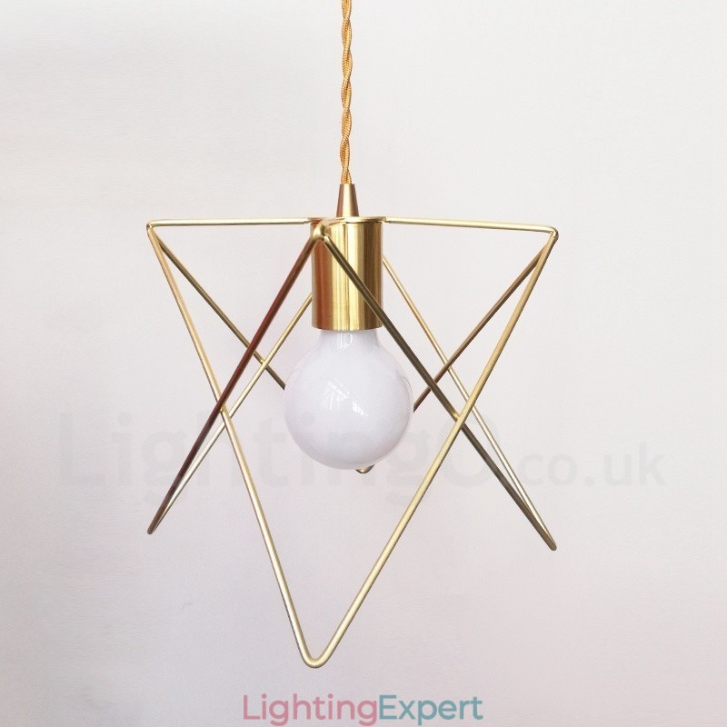 Modern Contemporary 1 Light Steel Pendant Light with Shade