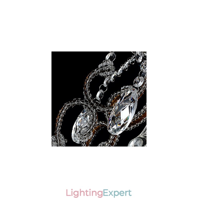 Modern Chandelier Design Vintage Chandelier Loft Crystal Light Fixture Lustre Hanging Lamp