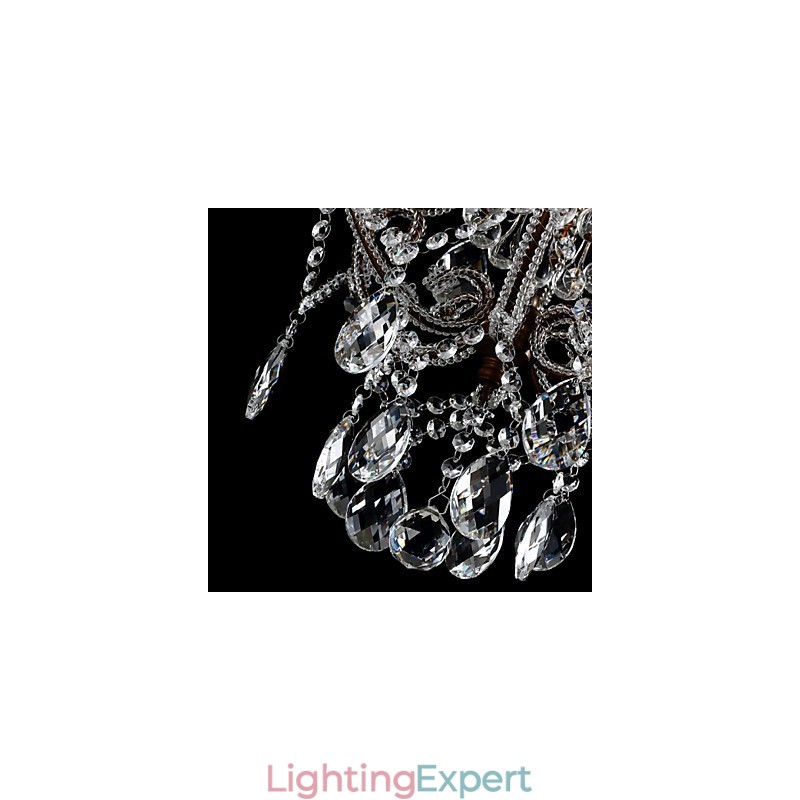 Modern Chandelier Design Vintage Chandelier Loft Crystal Light Fixture Lustre Hanging Lamp
