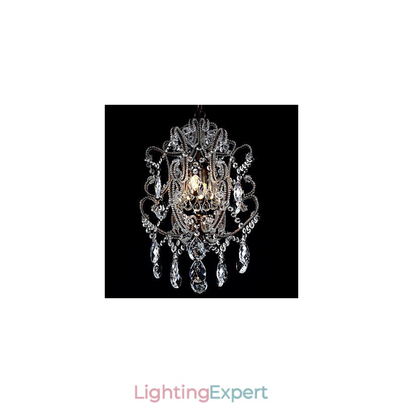 Modern Chandelier Design Vintage Chandelier Loft Crystal Light Fixture Lustre Hanging Lamp