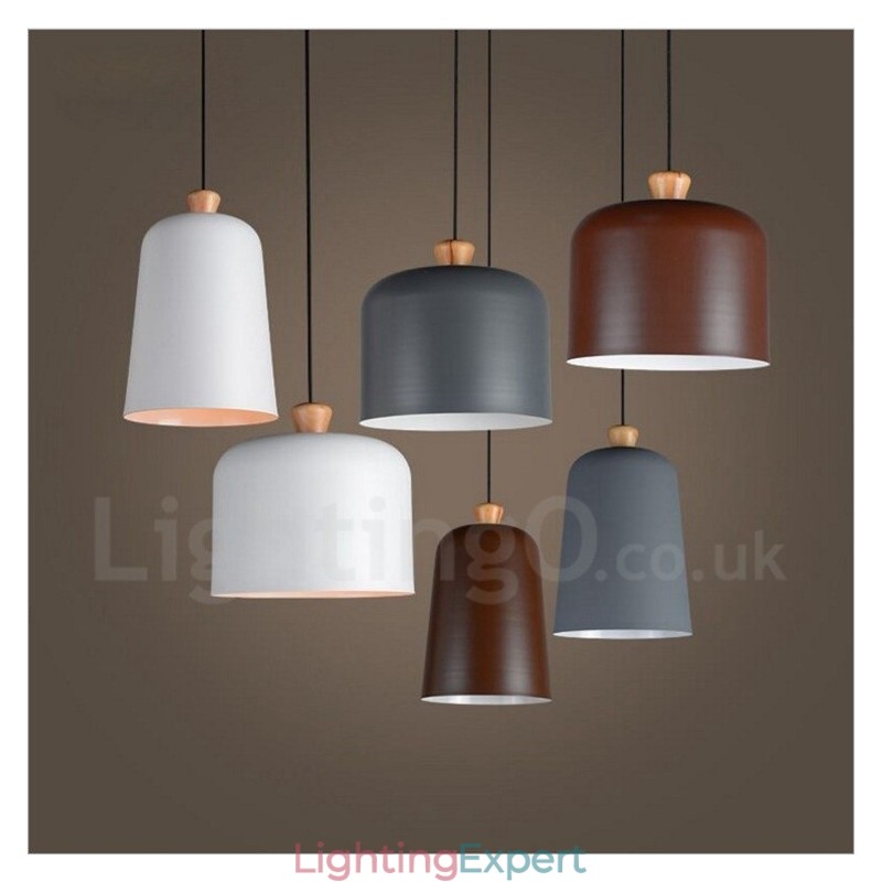 Modern Contemporary 1 Light Aluminum Alloy Pendant Light with Aluminum Alloy Shade