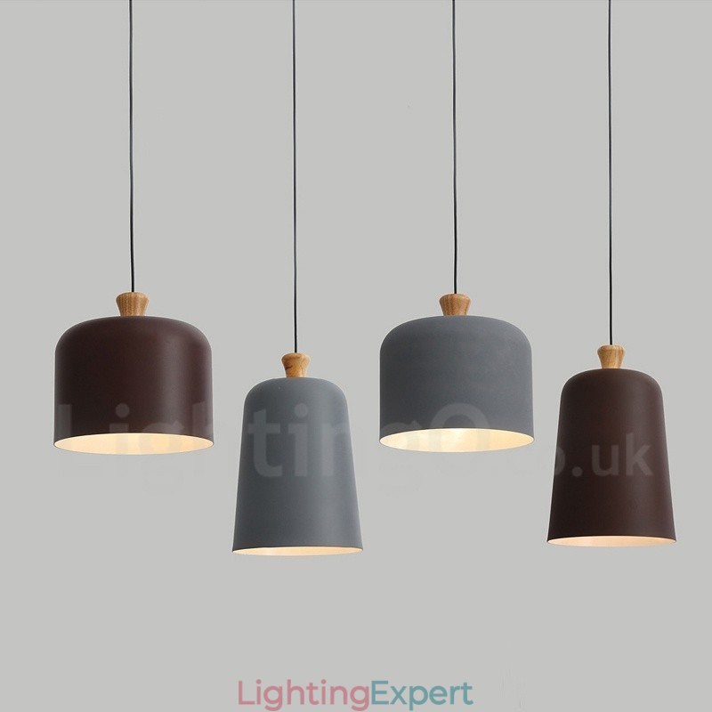 Modern Contemporary 1 Light Aluminum Alloy Pendant Light with Aluminum Alloy Shade