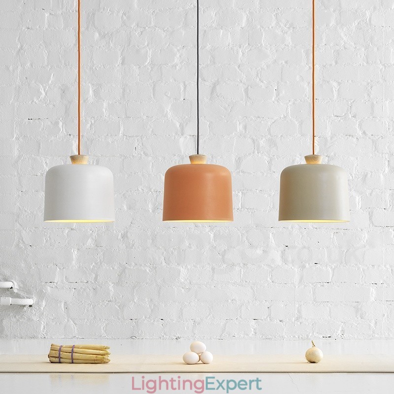 Modern Contemporary 1 Light Aluminum Alloy Pendant Light with Aluminum Alloy Shade