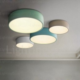 1 Light Nordic Ceiling Lights with Acrylic Shade