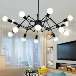 12 Light Vintage Retro Chandelier Shops