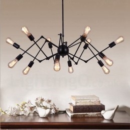 12 Light Vintage Retro Chandelier Shops