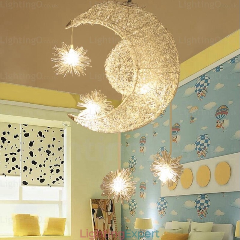 5 Light Modern Contemporary Pendant Light