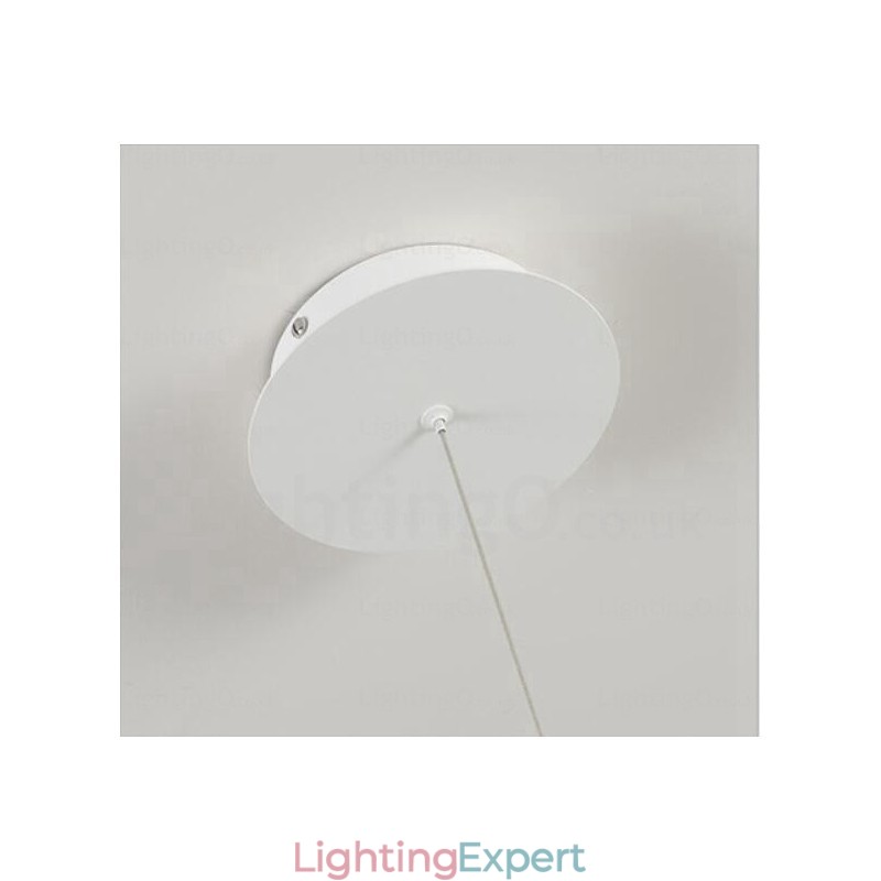 1 Light Modern Contemporary Pendant Light with Acrylic Shade