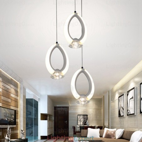 1 Light Modern Contemporary Pendant Light with Crystal Shade 1 Light Modern Contemporary Pendant Light with Crystal Shade