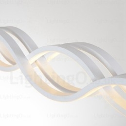 1 Light Modern Contemporary Pendant Light with Acrylic Shade