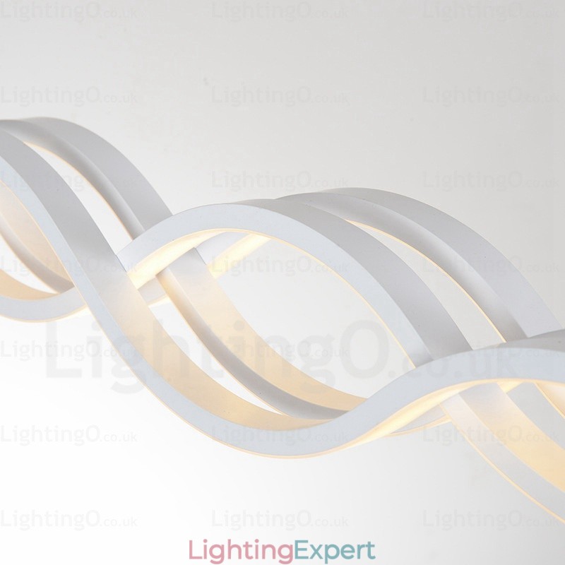 1 Light Modern Contemporary Pendant Light with Acrylic Shade