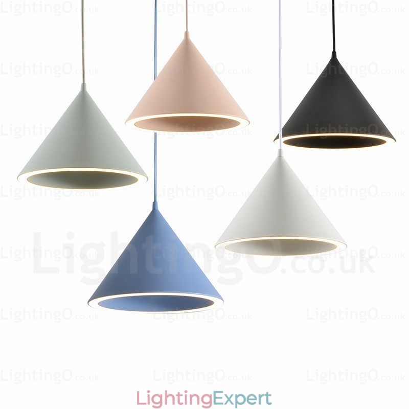 1 Light Modern Contemporary Nordic Pendant Light with Acrylic Shade