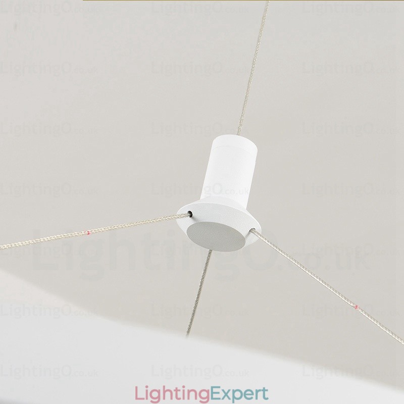 2 Light Modern Contemporary Pendant Light with Acrylic Shade