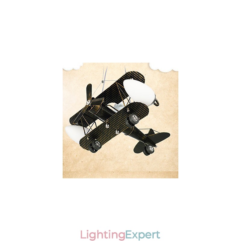 Children's lamp Plane lamps And lanterns lamp Boy Cartoon lighting