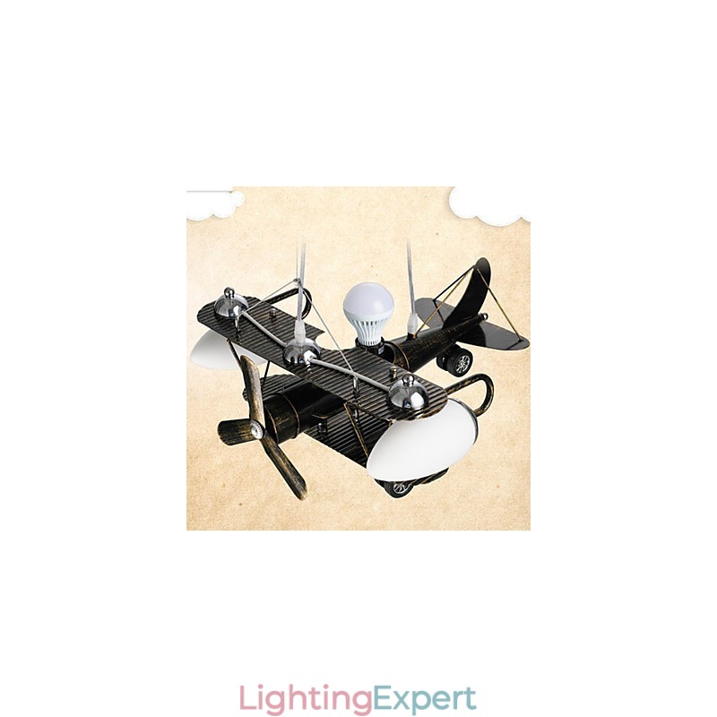 Children's lamp Plane lamps And lanterns lamp Boy Cartoon lighting