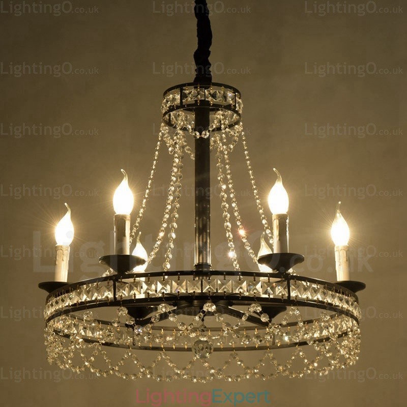 4 Light Country Rustic Pendant Light