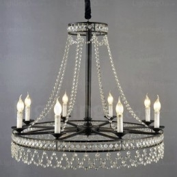 4 Light Country Rustic Pendant Light