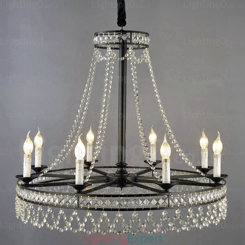 4 Light Country Rustic Pendant Light