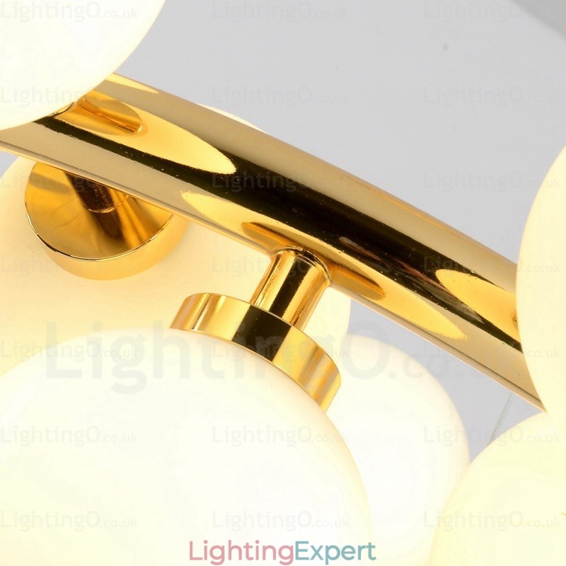 25 Light Nordic Pendant Light with Glass Shade