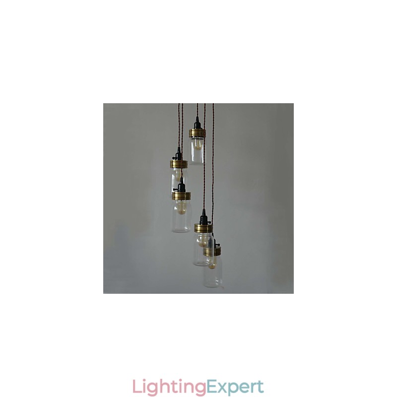 The North American Country Style Of american Art Bottle Chandelier