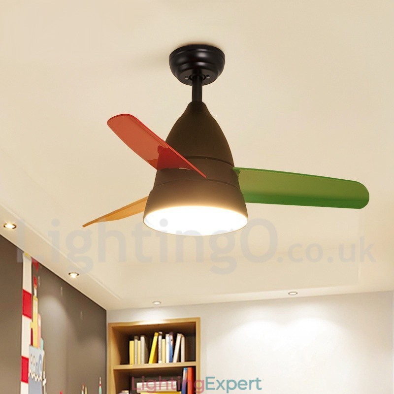 26" Modern Contemporary Ceiling Fan