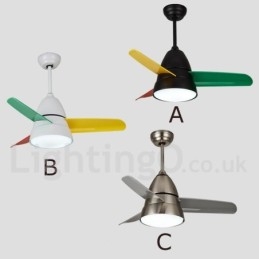 26" Modern Contemporary Ceiling Fan