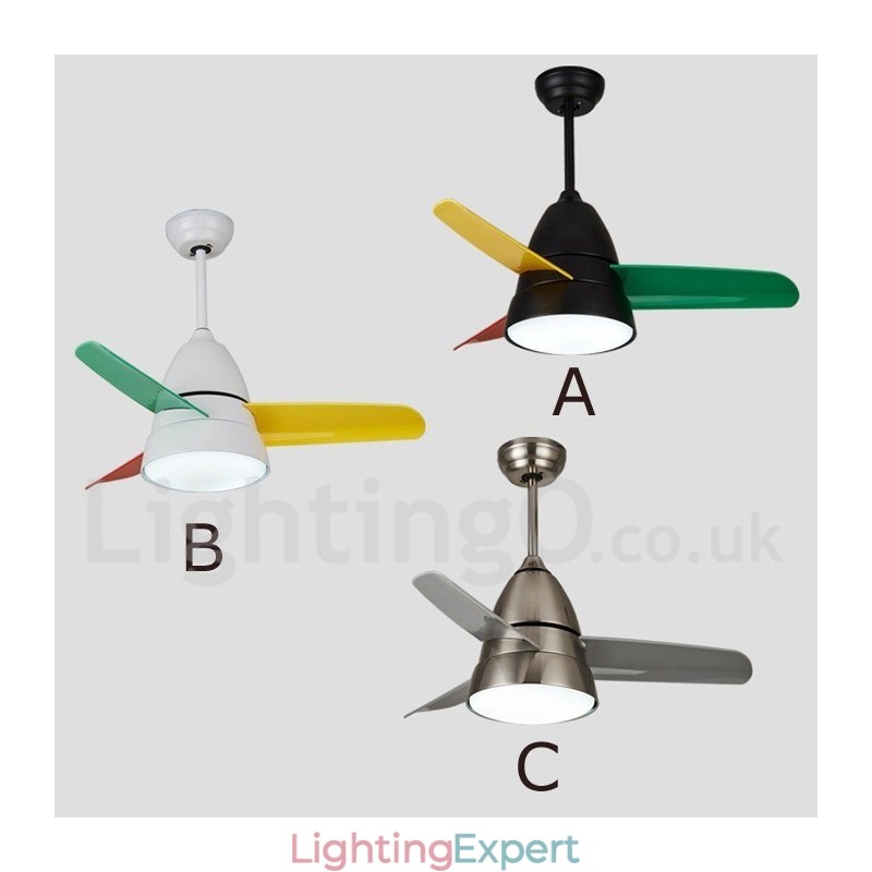 26" Modern Contemporary Ceiling Fan