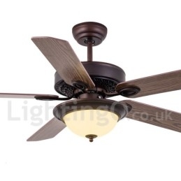 42" 48" 52" Country Retro Rustic Lodge Vintage Ceiling Fan