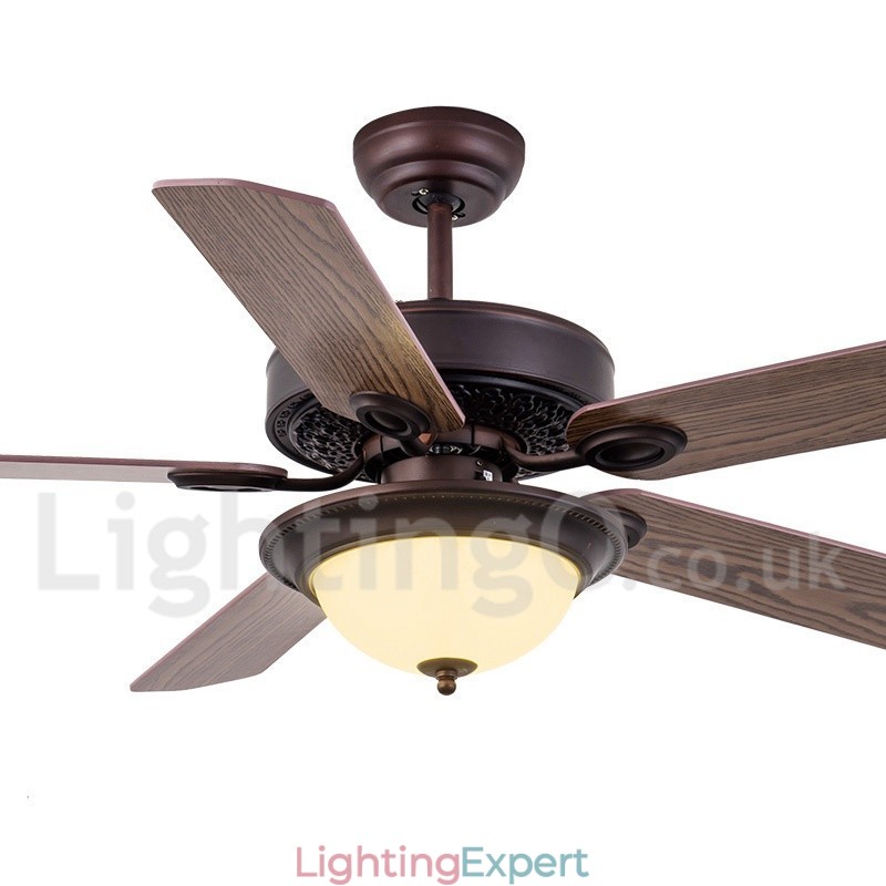 42" 48" 52" Country Retro Rustic Lodge Vintage Ceiling Fan
