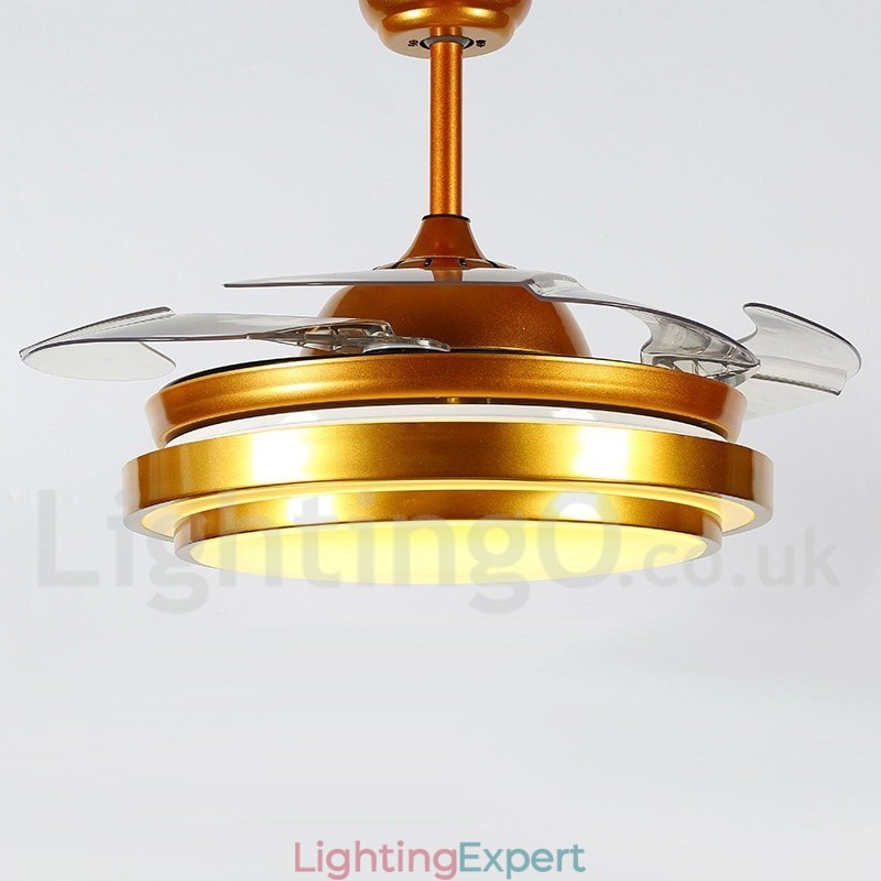 36" European Style Modern Contemporary Ceiling Fan