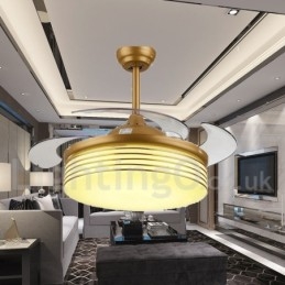 36" European Style Modern Contemporary Ceiling Fan