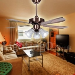 42" Modern Contemporary Ceiling Fan