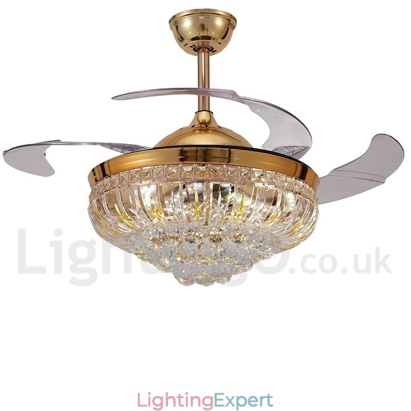 42" European Style Modern Contemporary Ceiling Fan