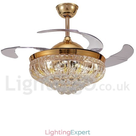 42" European Style Modern Contemporary Ceiling Fan