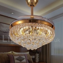 42" European Style Modern Contemporary Ceiling Fan