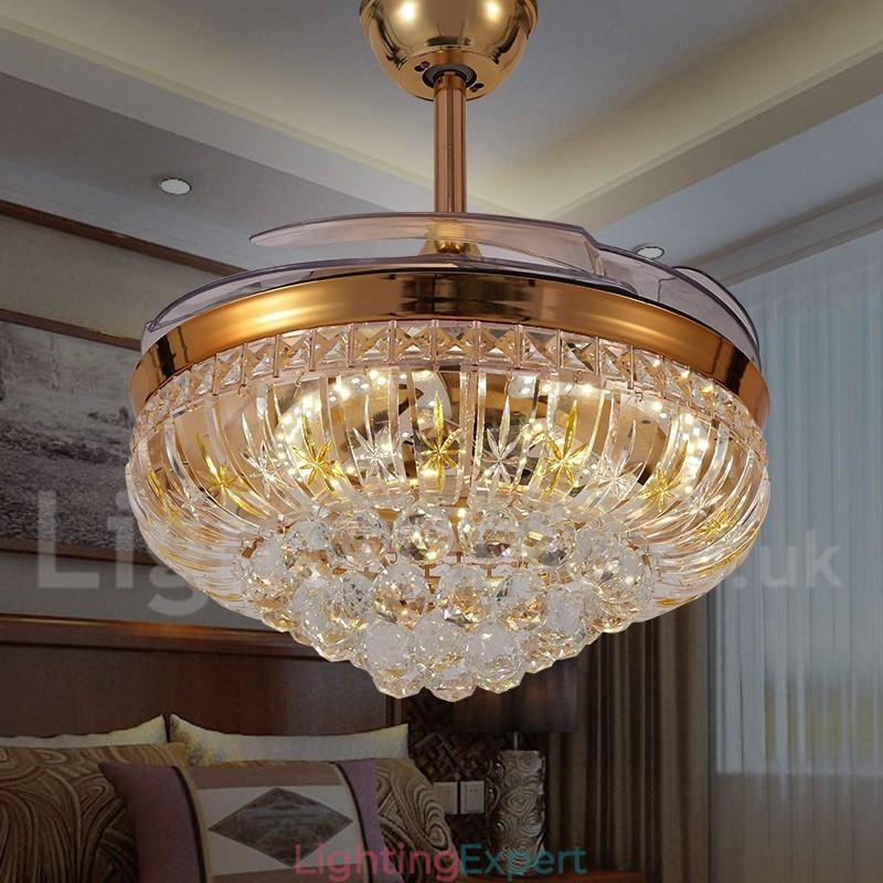 42" European Style Modern Contemporary Ceiling Fan