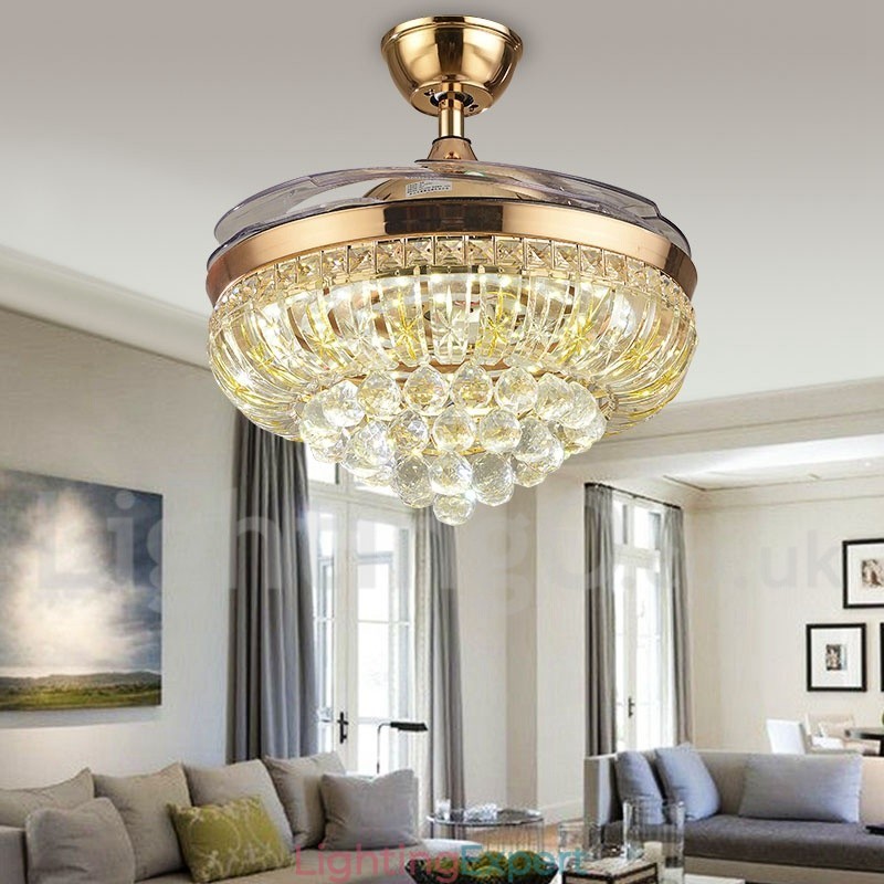 42" European Style Modern Contemporary Ceiling Fan