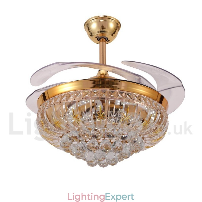42" European Style Modern Contemporary Ceiling Fan