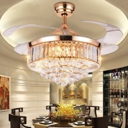 42" European Style Modern Contemporary Ceiling Fan