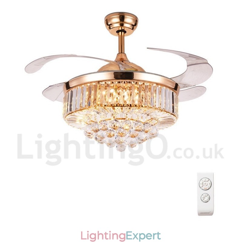 42" European Style Modern Contemporary Ceiling Fan