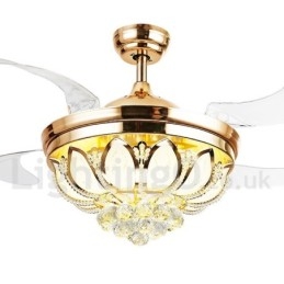 42" European Style Modern Contemporary Ceiling Fan