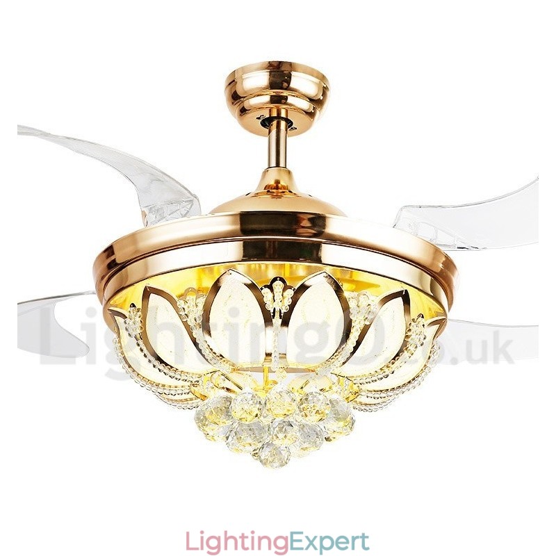 42" European Style Modern Contemporary Ceiling Fan