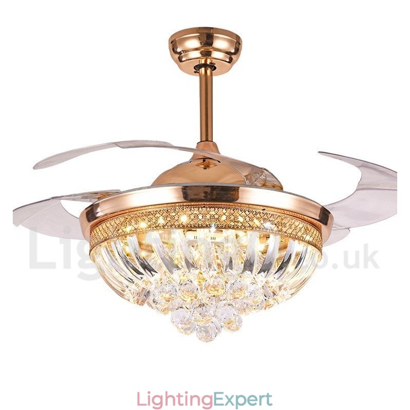 42" European Style Modern Contemporary Ceiling Fan