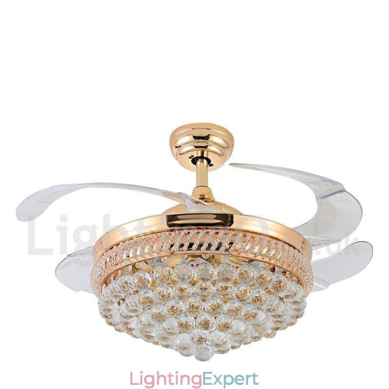 42" European Style Modern Contemporary Ceiling Fan